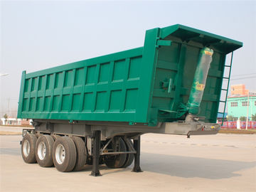 الصين الكربون الصلب T700 الثقيلة نصف مقطورة 3 المحور 26M3 - 30M3 30 طن 40 طن 50T تفريغ مقطورة المزود