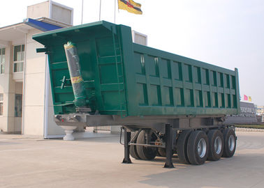الصين شاحنة التفريغ ذات المحور ثلاثي الموثوق بها ، 30 مقطورة نصف مقطورة CBM 20 طن 30 طن 40 طن 50 طن المزود