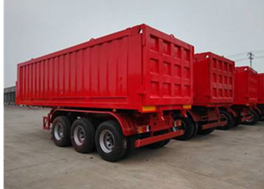 الصين 25CBM تفريغ شاحنة مقطورة 3 المحور 45 طن قلابة قلابة شاحنة شبه شاحنة للشاحنة المزود