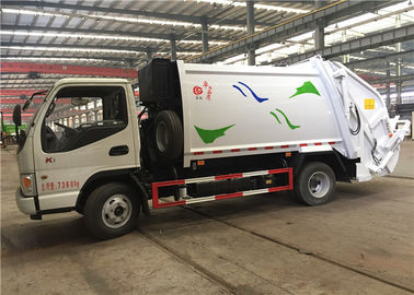 الصين يورو II RHD جاك 5cbm القمامة المطحنة الشاحنة 5000 لتر مختومة بالكامل المزود