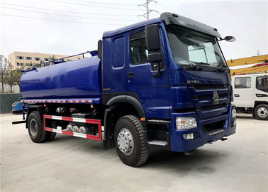 الصين Sino Truck HOWO 4x2 صهريج لنقل المياه شاحنة مقطورة 12000L 15000L Right Hand Drive 15 Tons المزود