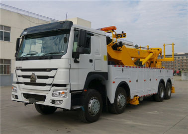الصين المهنية شاحنة جر هادم 8x4 371hp 40T 12 عجلات 40 طن سحب الشاحنة التجارية المزود