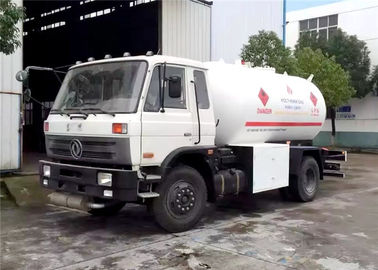 الصين دونغفنغ 4 × 2 شاحنة صهريج غاز البترول المسال 10M3 5 طن 10000L 5T LPG ملء الشاحنات المزود