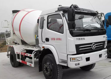 الصين 4X2 4M3 شاحنة خلط الخرسانة ذاتية التحميل 4 متر مكعب لـ Sinotruk DFAC المزود