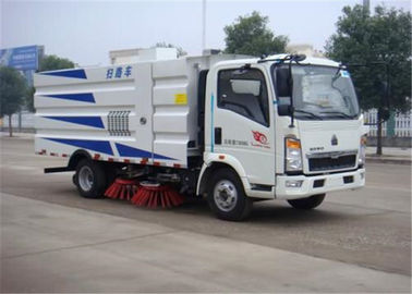 الصين Euro II RHD 2 المحاور الطريق الكناس شاحنة توفير المياه الرطب نوع آلة تنظيف الشوارع المزود