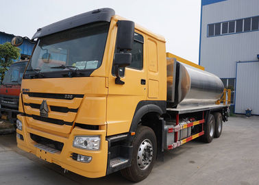 الصين ساينو تراك 6 × 4 16M3 شاحنة نقل الأسفلت شاحنة ، 16 CBM البيتومين البخاخ شاحنة DFL1160BX6 المزود