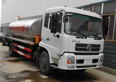 الصين دونغفنغ 4 × 2 8 ~ 10 طن رقعة الأسفلت شاحنة مع مضخة الأسفلت ISO 14001 وافق المزود