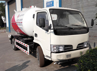 الصين 4X2 5M3 2.5 طن Bobtail غاز البترول المسال شاحنة 5000L 2.5T المسال غاز البترول المسال البروبان المزود