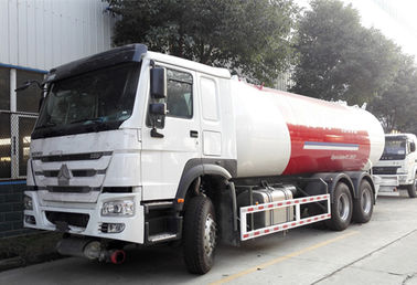 الصين HOWO 6 × 4 10 عجلة BPG LPG شاحنة 20M3 20000L لتعبئة اسطوانات غاز البترول المسال المزود