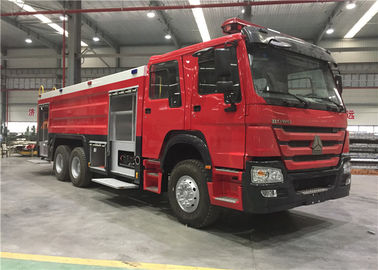 الصين اليورو الثاني 4 × 2 ساينو تراك Fire Fireing Truck 7000l Water Foam Fire Rescue Truck المزود
