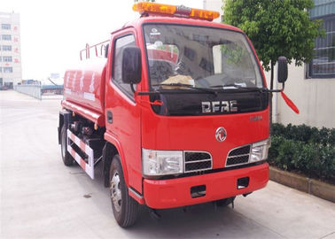 الصين 4x2 4000 لتر شاحنة ناقلة المياه النار 2 المحاور لمكافحة الحرائق / الإنقاذ في حالات الطوارئ المزود
