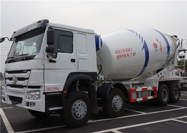 الصين HOWO 8X4 12M3 Ready Mix Concrete Truck 12 Cubic Meters With Mixer Drum المزود