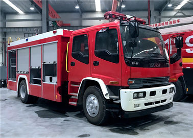 الصين شاحنة إطفاء حرائق الغابات 4 طن شاحنة إطفاء الحرائق ، ايسوزو 4 × 2 رغوة طفاية حريق شاحنة المزود