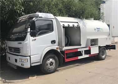 الصين 6m3 3 طن 6000l Bobtail LPG شاحنة ، دونغفنغ 6 عجلات Lpg تعبئة موزع شاحنة المزود