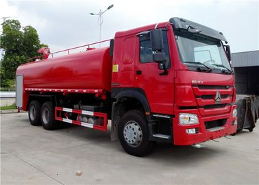 الصين HOWO 6X4 371HP 20 طن 20ton إطفاء الحريق شاحنة 20000L شاحنة صهريج مياه النار الرش المزود