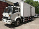 DFAC صغيرة مبردة فان شاحنة وجبات سريعة تبريد فان الجسم ISO 9001 وافق المزود