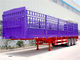 40T 45T 40 Ft Semi Trailer، 3 Axle Container Semi Trailer For Warehouse / Storehouse المزود