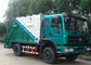 دونغفنغ 4 × 2 6cbm القمامة المطحنة شاحنة DFA1080SJ11D3 الهيدروليكية القمامة القمامة شاحنة المزود