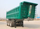 3 المحور تفريغ شاحنة مقطورة 26M3 - 30M3 45 طن اللون مخصص للمعادن المزود