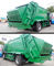 4x2 8cbm القمامة المطحنة شاحنة / النفايات القمامة شاحنة مع 6 عجلات المزود