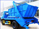 2 المحور 8 - 10cbm نفايات المطحنة شاحنة ، 6 عجلات جمع القمامة شاحنة المزود