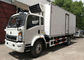 4X2 3 طن مبردة صندوق شاحنة / الفريزر تسليم الشاحنة للمخدرات OEM المتاحة المزود