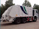 SINOTRUK HOWO 6X4 القمامة المطحنة شاحنة 16 cbm 10 عجلات لجمع النفايات المزود
