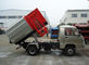 FOTON 4X2 2000 Liters قمامة قمامة صغيرة شاحنة ، 6 عجلات 2cbm مصغرة شاحنة لجمع القمامة المزود