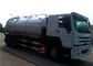 فراغ شاحنة مياه الصرف الصحي ناقلة شاحنة مقطورة 10 عجلات 16000L لسينوتروك HOWO المزود