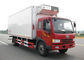 FAW Dongfeng 4X2 مبردة صندوق شاحنة 5 طن شاحنة تبريد للأغذية السريعة المزود