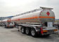شاحنة صهريج وقود سبائك الألومنيوم مقطورة 3 المحور 42000L 42cbm خزان نقل النفط مقطورة المزود