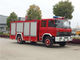 شاحنة إطفاء حمراء اللون 5000 لتر المياه و 1500 لتر الرغوة مع مضخة الضغط العالي المزود
