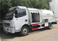 6m3 3 طن 6000l Bobtail LPG شاحنة ، دونغفنغ 6 عجلات Lpg تعبئة موزع شاحنة المزود