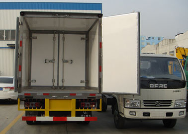 الصين دونغفنغ فوتون 4 × 2 مبردة مربع شاحنة 2 طن غير التآكل للحوم طازجة المزود