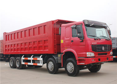 الصين 12 Wheeler HOWO 8x4 شاحنة قلابة 50 طن 40 طن سعة كبيرة 3 محاور ISO 9001 Certified المزود