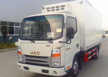 الصين JAC LHD 4 × 2 3 طن مبردة شاحنة غير التلوث التلوث والدليل على السيارات المزود