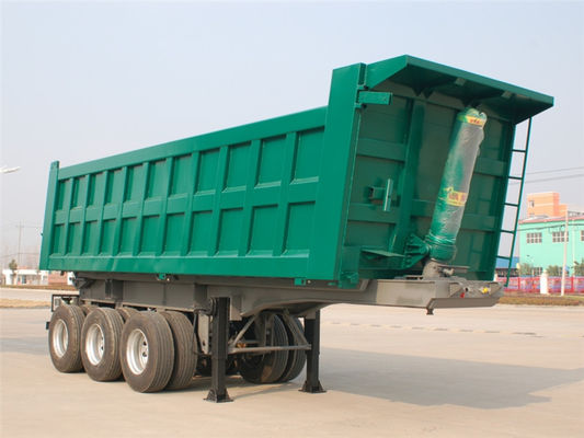 شراء الكربون الصلب T700 الثقيلة نصف مقطورة 3 المحور 26M3 - 30M3 30 طن 40 طن 50T تفريغ مقطورة تصنيع عبر الإنترنت