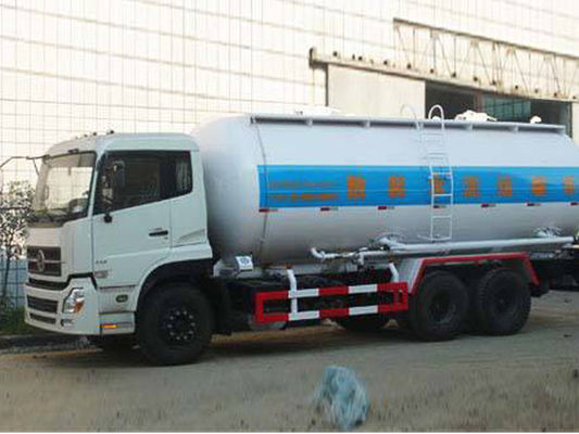 شراء شاحنة الأسمنت السائبة دونغفنغ 6 × 4 26 - 32 cbm 32000 Liters Bulk Powder Truck تصنيع عبر الإنترنت