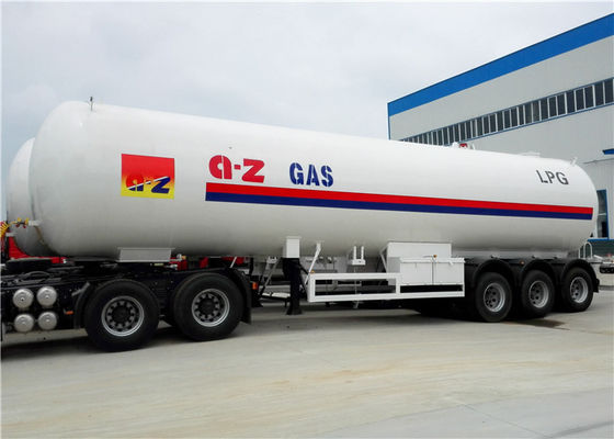 شراء 3 المحور 50000 لتر LPG صهريج نصف مقطورة 50M3 25T 56M3 حجم حسب الطلب ISO 9001 وافق تصنيع عبر الإنترنت