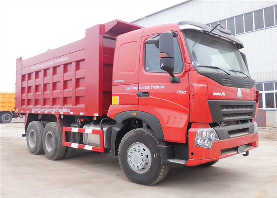 شراء شاحنة قلابة HOWO Tipper 6x4 SINOTRRO شاحنة قلابة 10 Wheeler 18M3 20M3 30 Tons تصنيع عبر الإنترنت