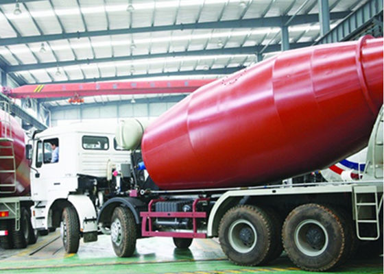 شراء شكمان SINOTRUK 6X4 12M3 حجمي خلاط شاحنة ذاتية التحميل مع مضخة هيدروليكية تصنيع عبر الإنترنت