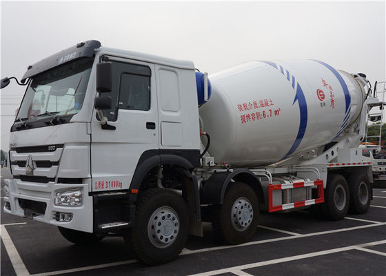 شراء HOWO 8X4 12M3 Ready Mix Concrete Truck 12 Cubic Meters With Mixer Drum تصنيع عبر الإنترنت