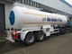 40 Cbm Tanker Truck Trailer 20 Tons Lufefied Petroleum Tanker Trailer المزود