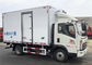 هووا 4 × 2 مبردة صندوق شاحنة فيبرجلاس الداخلية ، 3 طن ثلاجة الفريزر شاحنة المزود